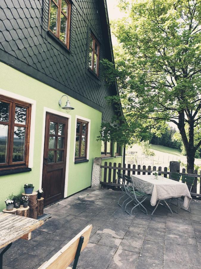 Ferienhaeuser Zur Schaeferei Mitwitz Esterno foto