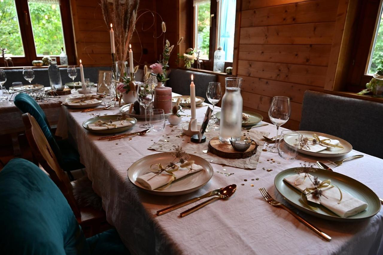 Ferienhaeuser Zur Schaeferei Mitwitz Esterno foto