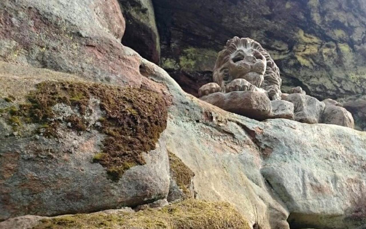 Ferienhaeuser Zur Schaeferei Mitwitz Esterno foto